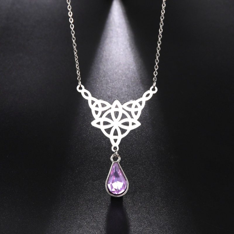 PurpleDrop witchcraft witchs irish knot necklaces variants 0