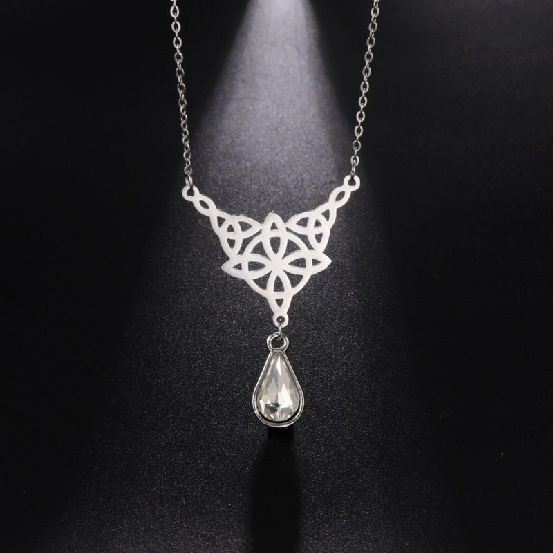 WhiteDrop witchcraft witchs irish knot necklaces variants 5