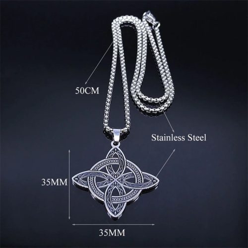 witchcraft celtic witch knot pendant nec main 5